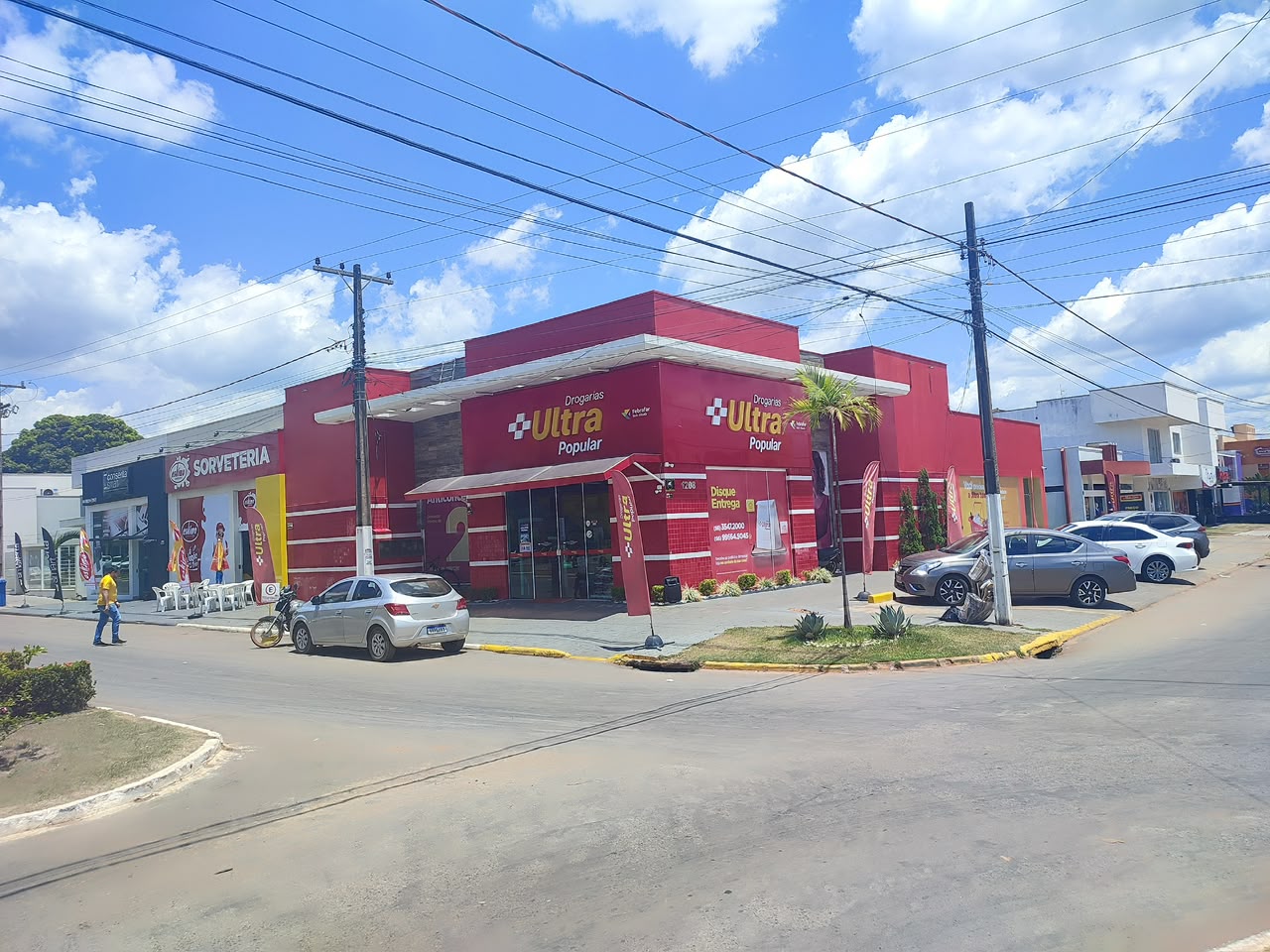 Fachada da Drogarias Ultra Popular em Tapurah